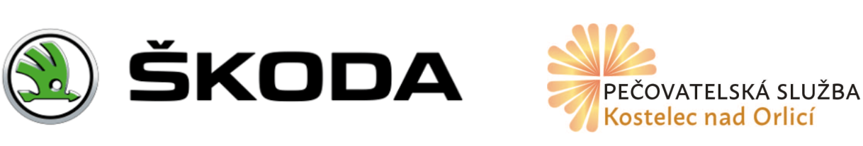 Logo Pečovatelské služby, Škoda auto